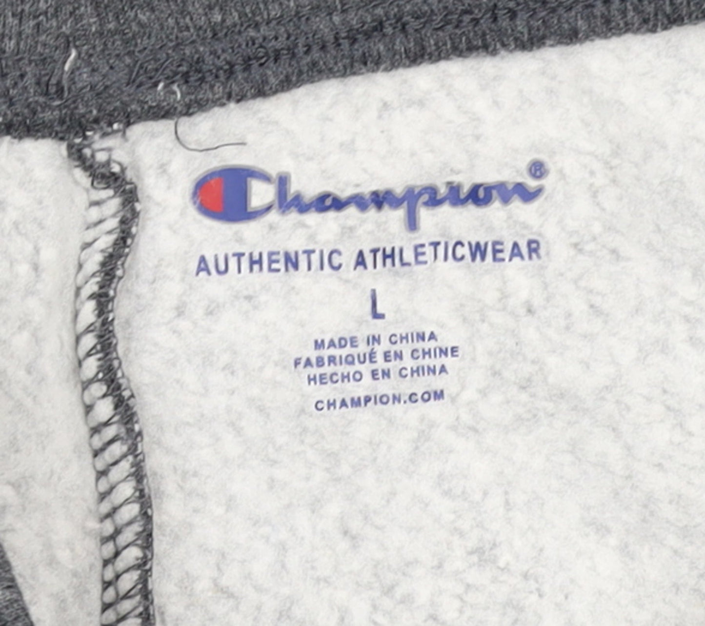 Champion Womens Grey Fleece Jogger Trousers Size L