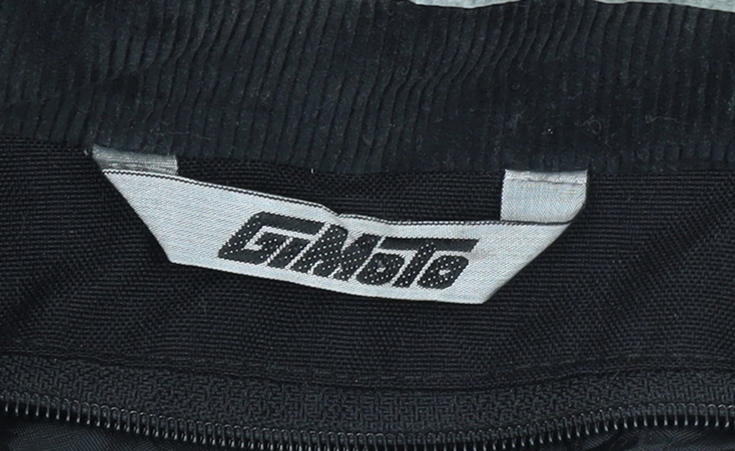 GiMoto Men's Black Motorcycle Jacket Size M Waterproof Lined