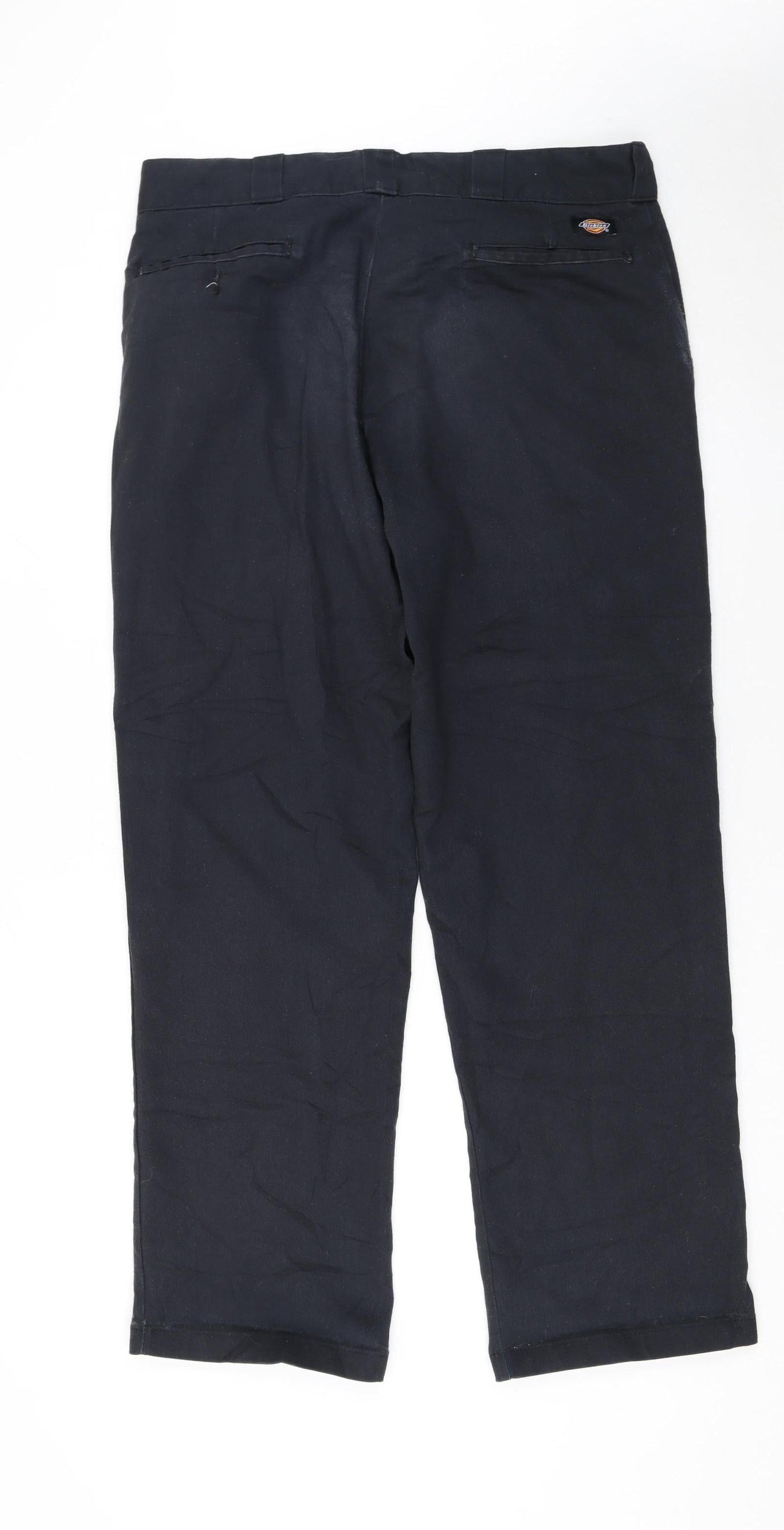 Dickies Men’s Black 874 Flex Work Chino Trousers 36x32