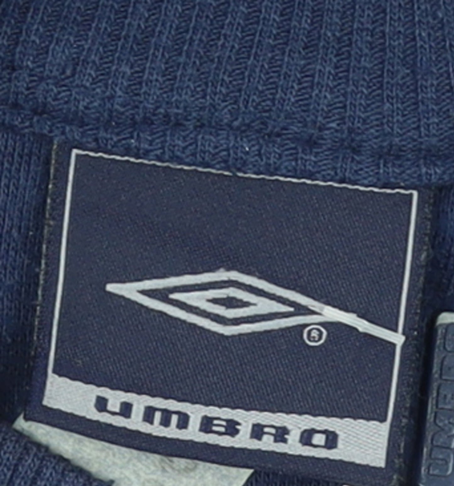 Umbro Men’s Blue L Track Jacket Full Zip Lightweight Sportswear