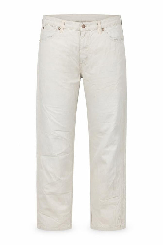 Wrangler Men’s Beige Alaska Chino Trousers W36 L32 Cotton Straight Fit