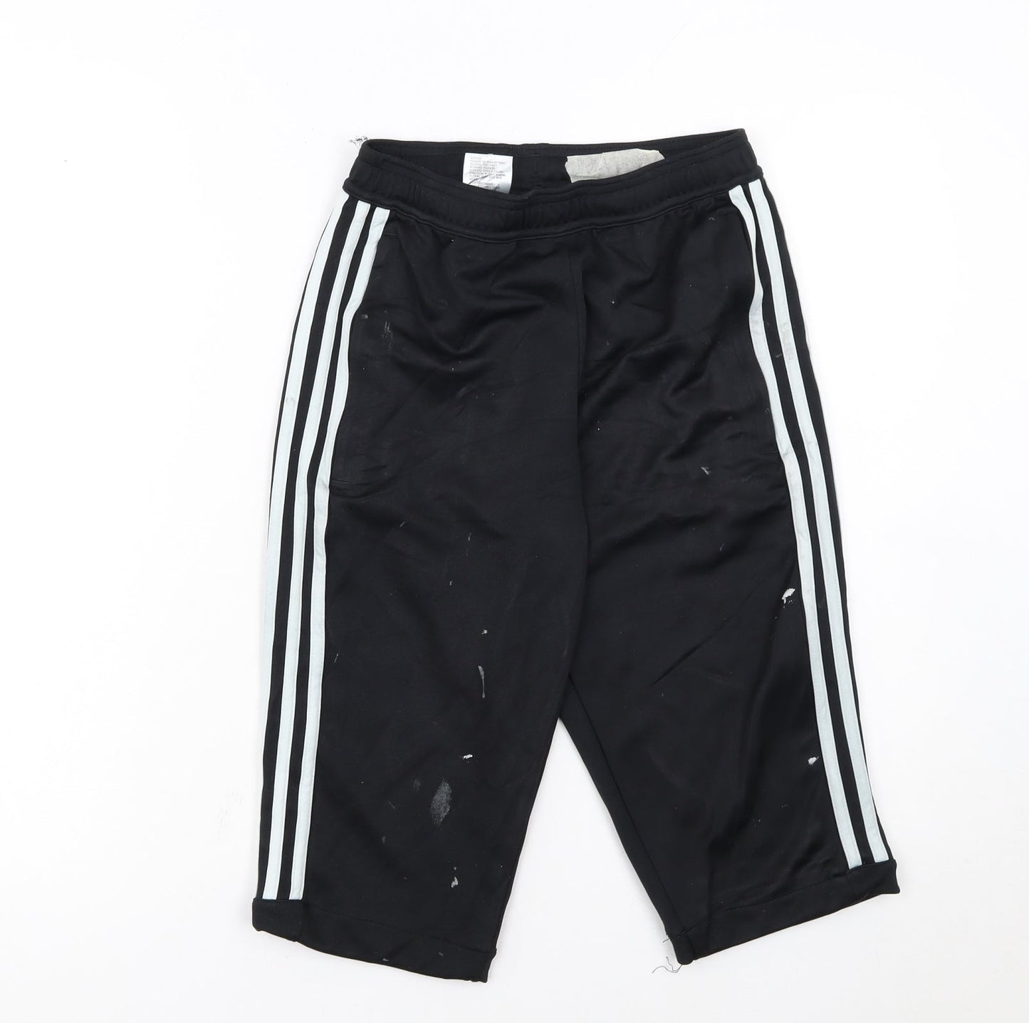 Adidas Women’s Black XS Track Pants Three Stripe Sports Trousers