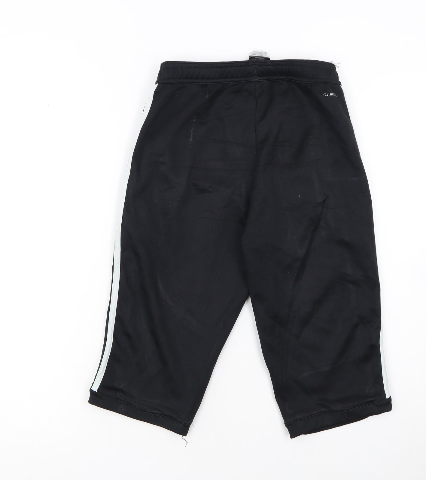 Adidas Women’s Black XS Track Pants Three Stripe Sports Trousers