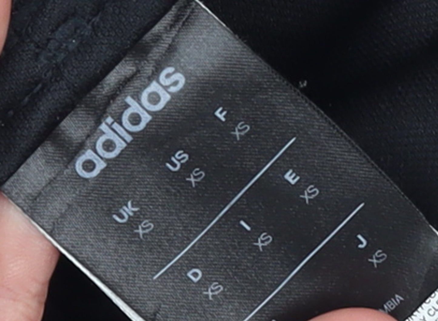 Adidas Women’s Black XS Track Pants Three Stripe Sports Trousers