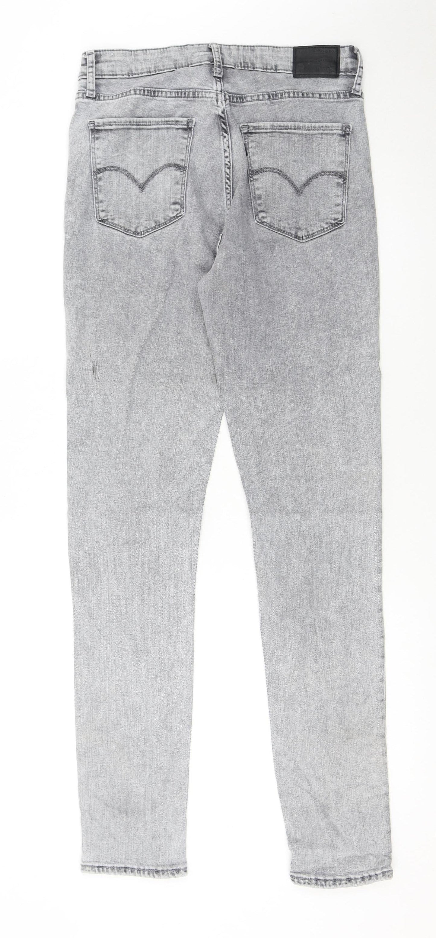 Levi's Women's Grey 721 High Rise Skinny Jeans Size 12
