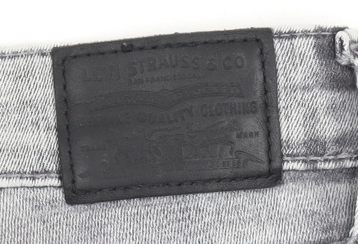 Levi's Women's Grey 721 High Rise Skinny Jeans Size 12