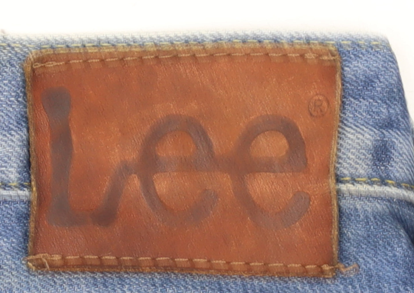 Lee Men's Blue Kent Straight Regular Fit Denim Jeans W34 L32