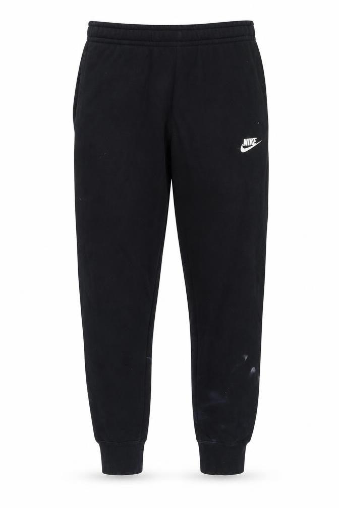 Nike Men’s Black Jogger Trousers Small Fleece Tapered Fit