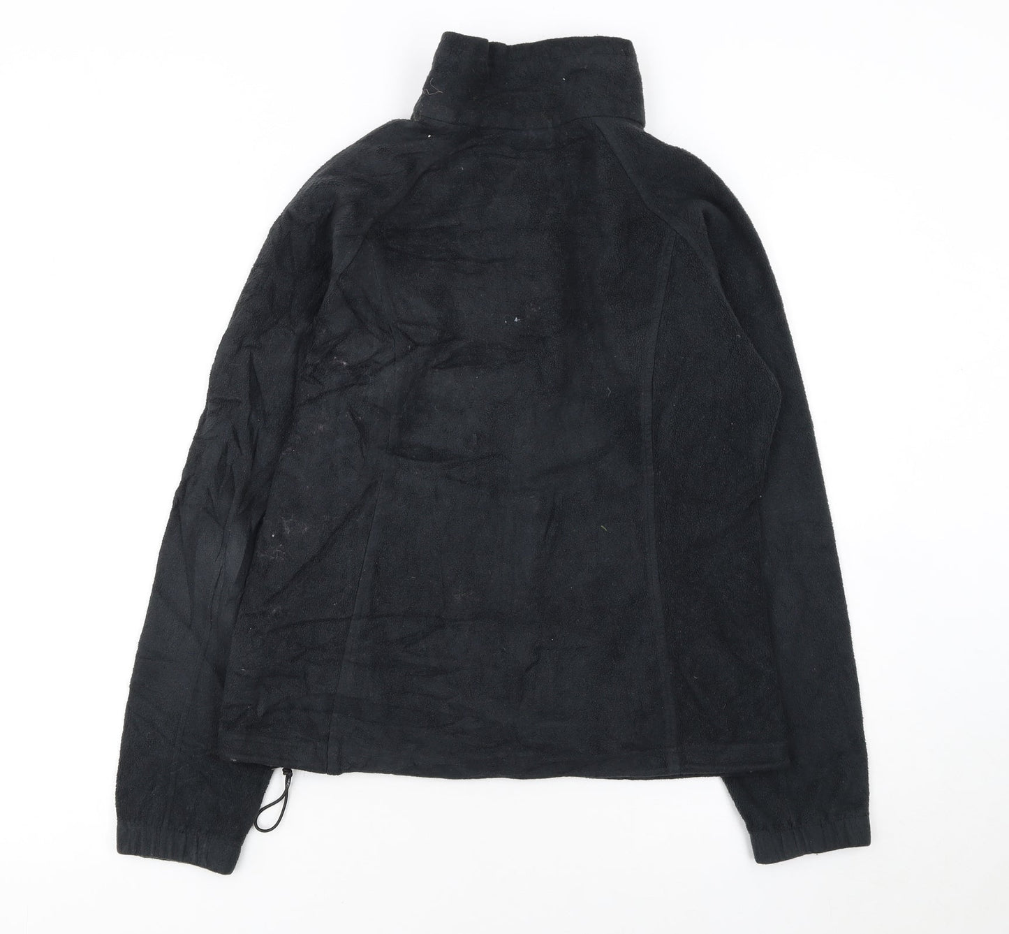 Columbia Women's Black Fleece Full Zip Outdoor Jacket Size L
