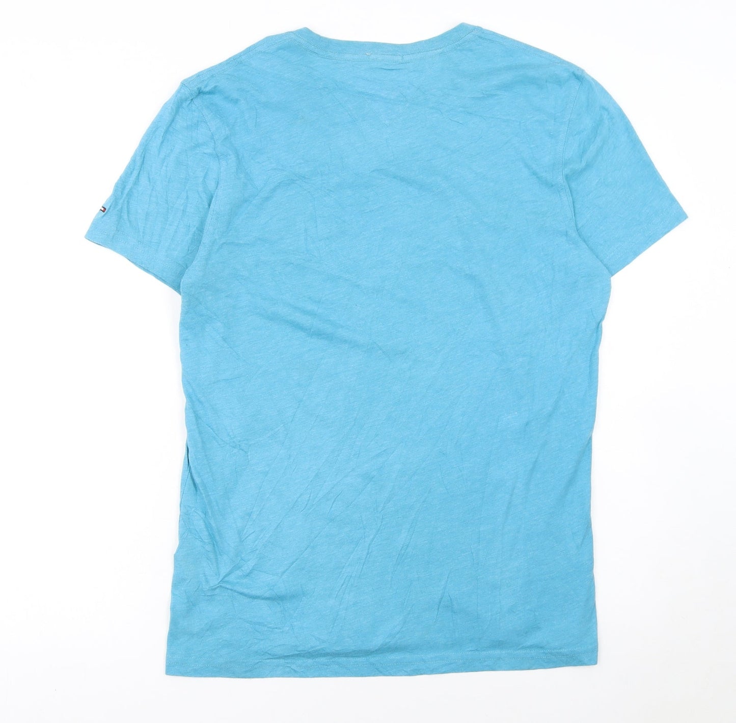 Tommy Hilfiger Men’s Blue Graphic Print T-Shirt Size L