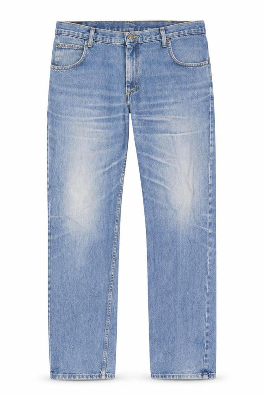 Lee Men's Blue Brooklyn Straight Leg Jeans Size 40W 32L