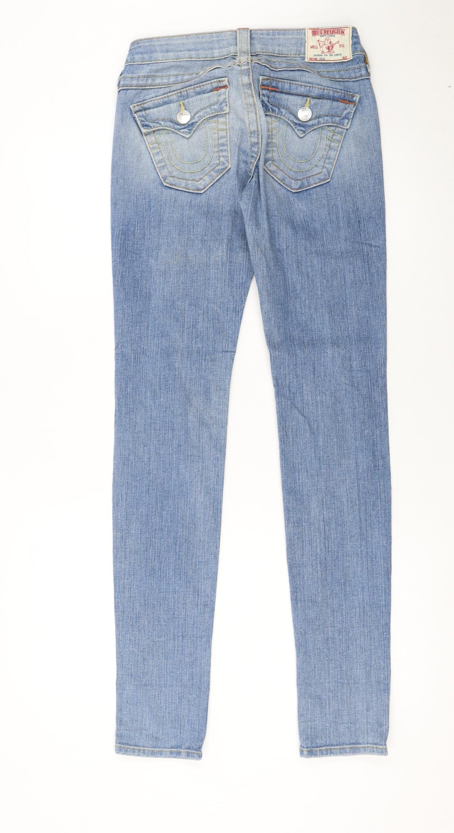 True Religion Womens Blue Size 26 Skinny Denim Jeans