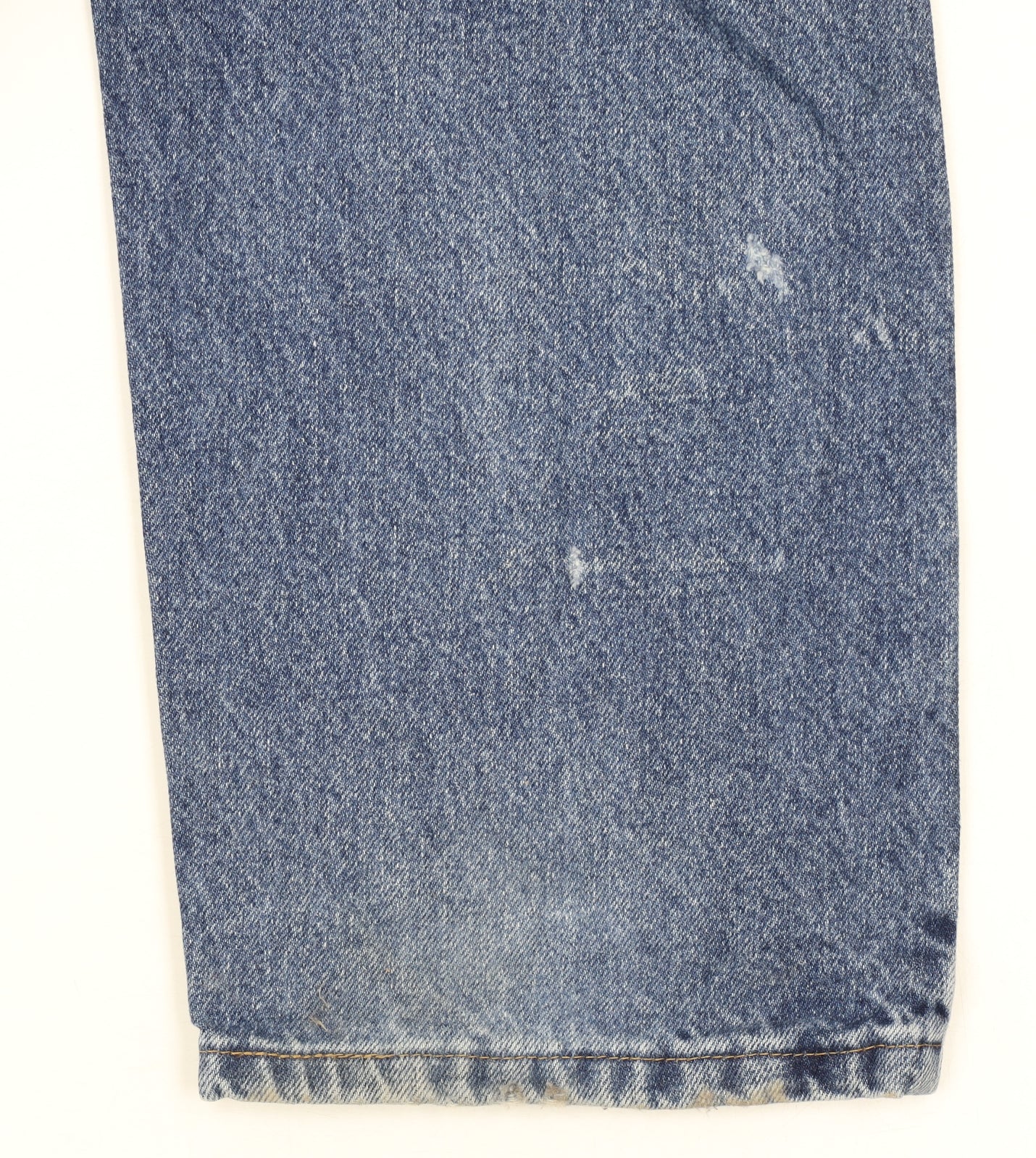 Wrangler Men’s Blue 40x30 Regular Fit Straight Denim Jeans