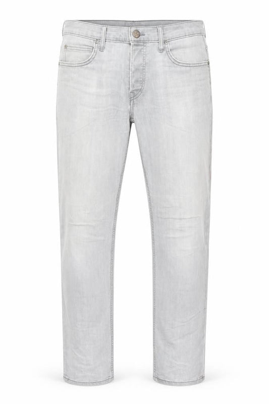 Lee Men’s Grey Powell Straight Fit Denim Jeans W32 L34