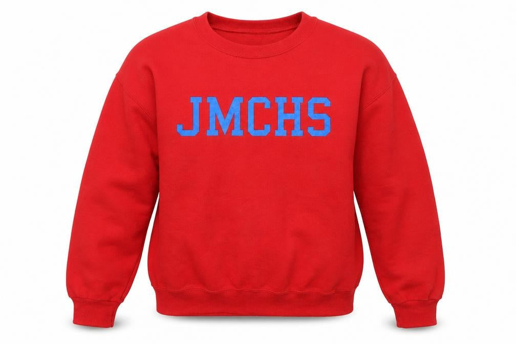 Jerzees Men’s Red JMCHS Pullover Sweatshirt Size L Regular Fit