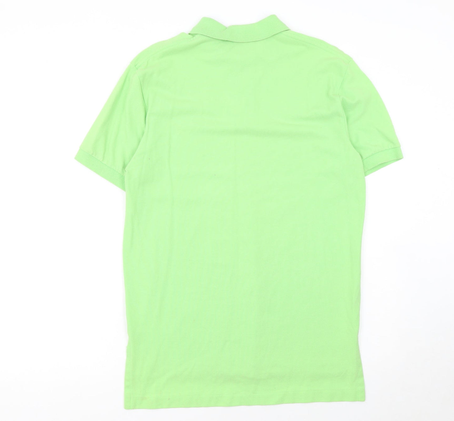 Ralph Lauren Men's Green Short Sleeve Cotton Polo Shirt M