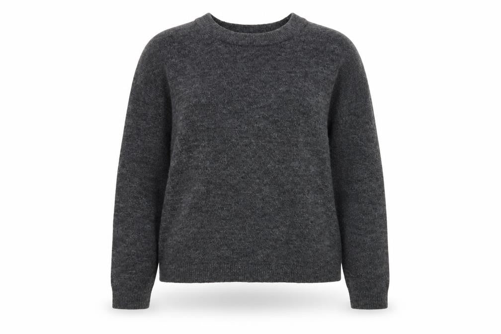 H&M Mama Women's Grey XL Maternity Knit Pullover Jumper