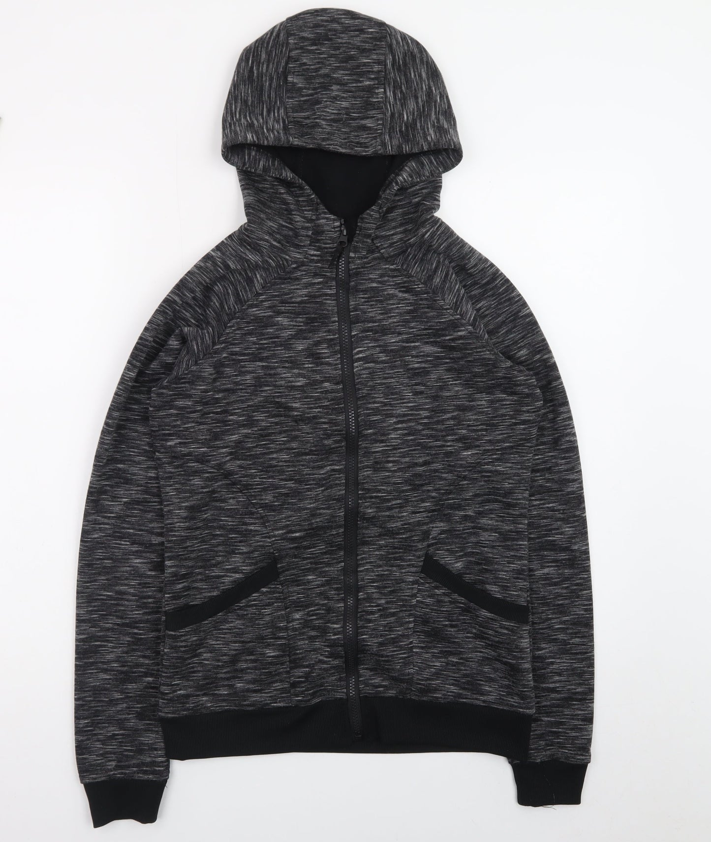Mountain Warehouse Women's Grey Full Zip Hoodie Size 10