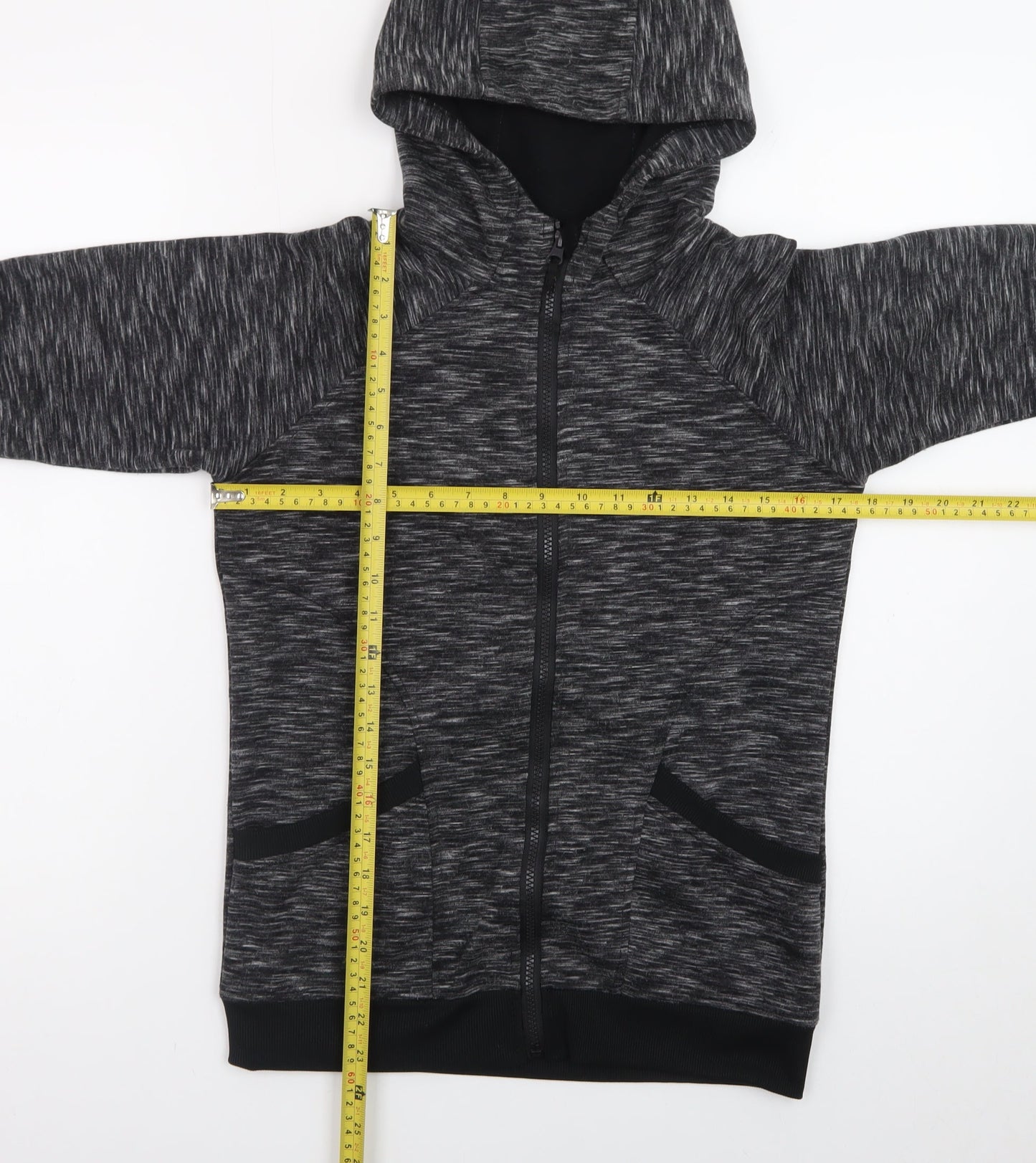 Mountain Warehouse Women's Grey Full Zip Hoodie Size 10