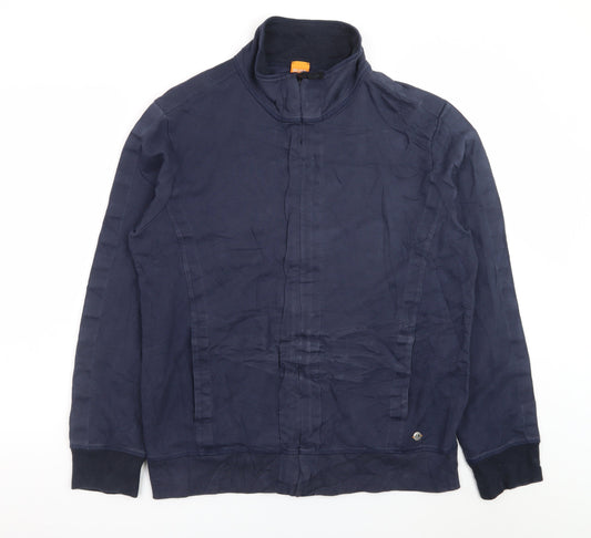 Hugo Boss Men's Blue XL Full Zip Sweatshirt Jacket