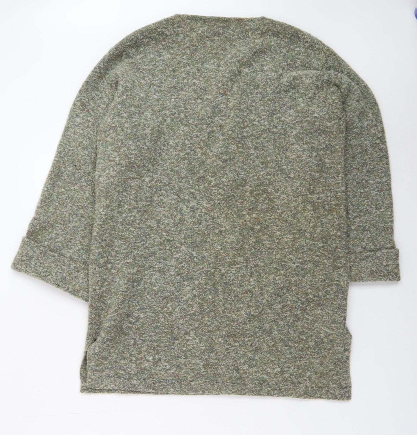 Paul Costelloe Women Green Wool Knit Pullover Jumper M