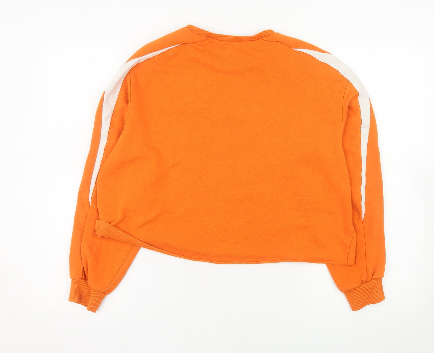 H&M Divided Women's Orange USA Louisiana 1994 Cropped Sweatshirt S