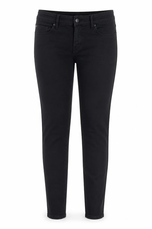 Mango Women’s Black Skinny Mid Rise Stretch Jeans Size 12