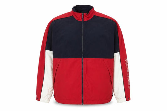 Carhartt WIP Men's Red Navy Terrace Windbreaker Jacket Size M