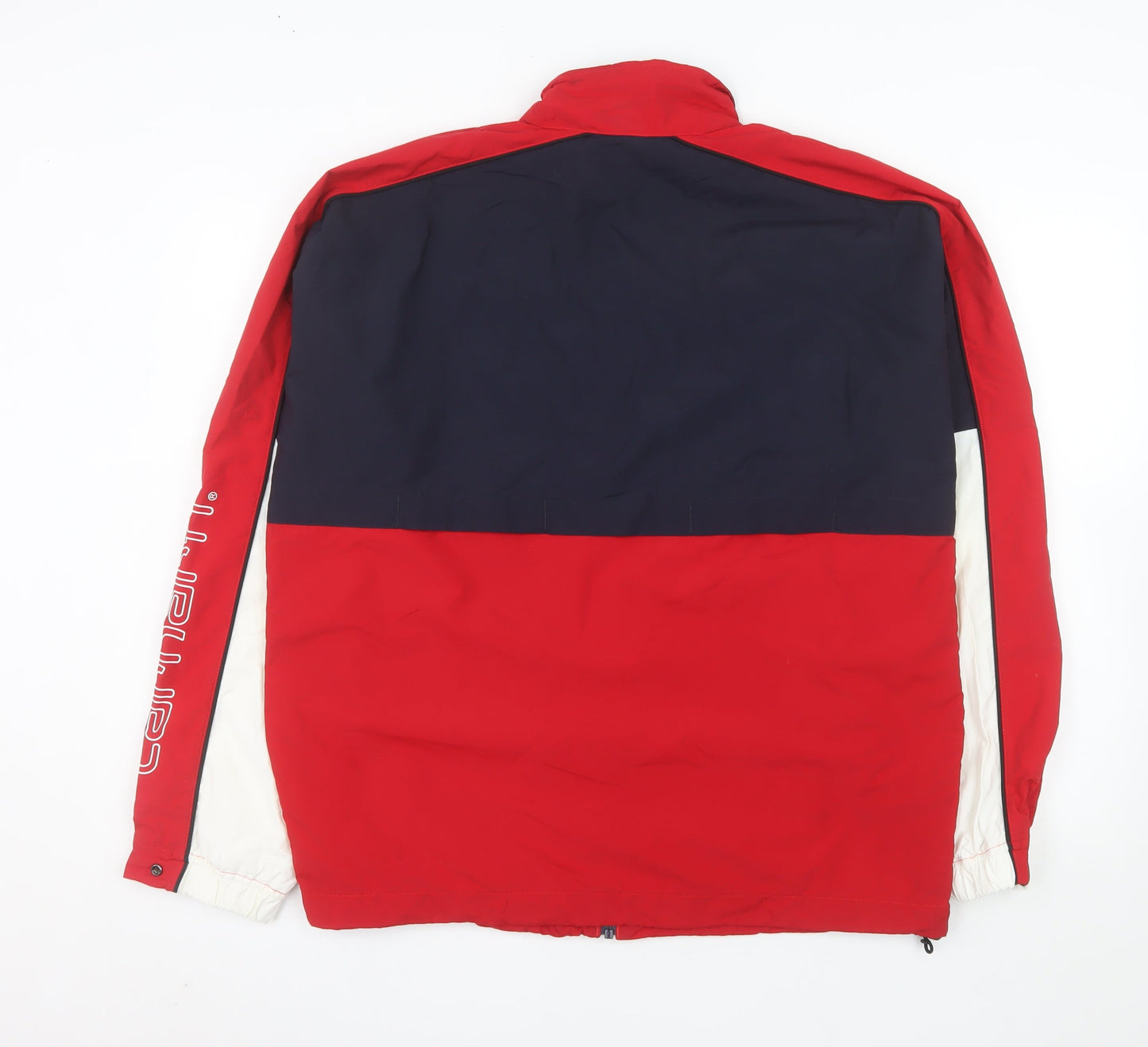 Carhartt WIP Men's Red Navy Terrace Windbreaker Jacket Size M