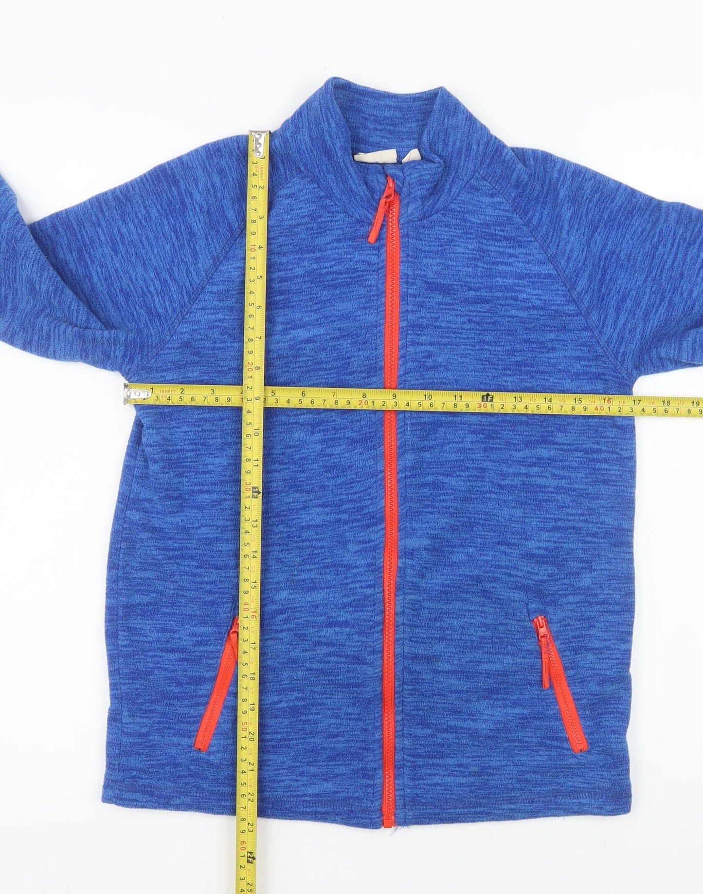 Mountain Warehouse Boys Blue Full Zip Fleece Track Jacket 13 Years