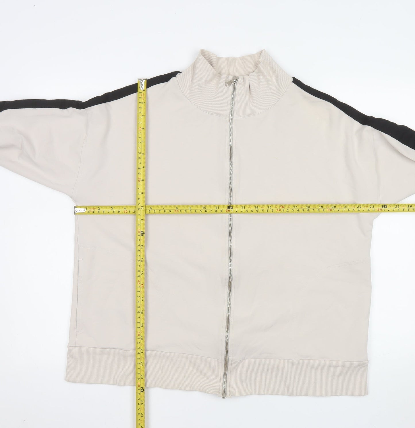 Carolyn Donnelly The Edit Women’s Beige Zip Up Jacket Size M