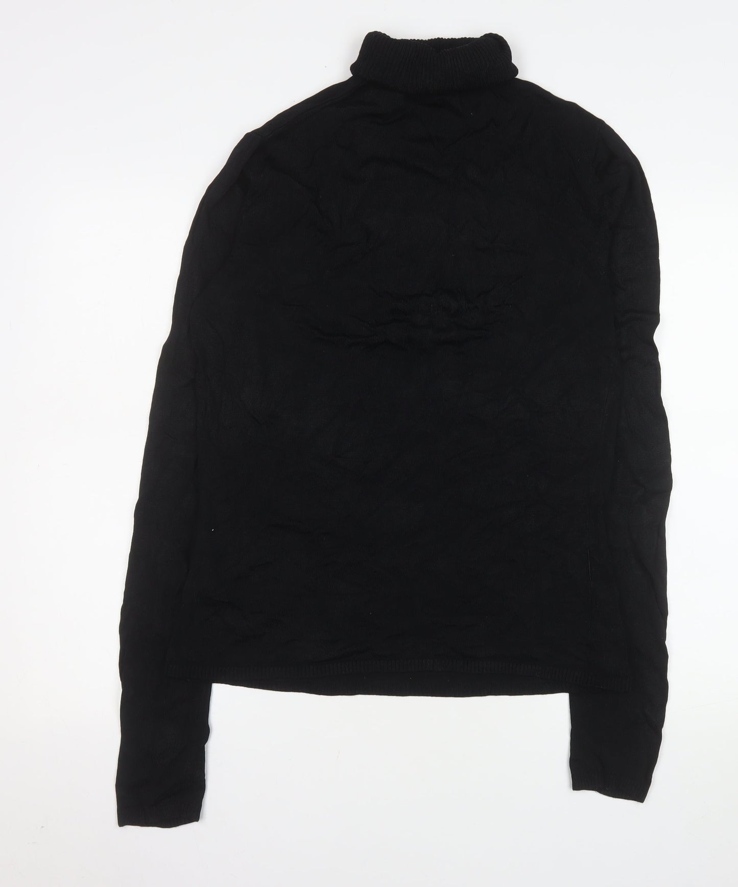 Coast Women's Black Roll Neck Long Sleeve Jumper Size 12