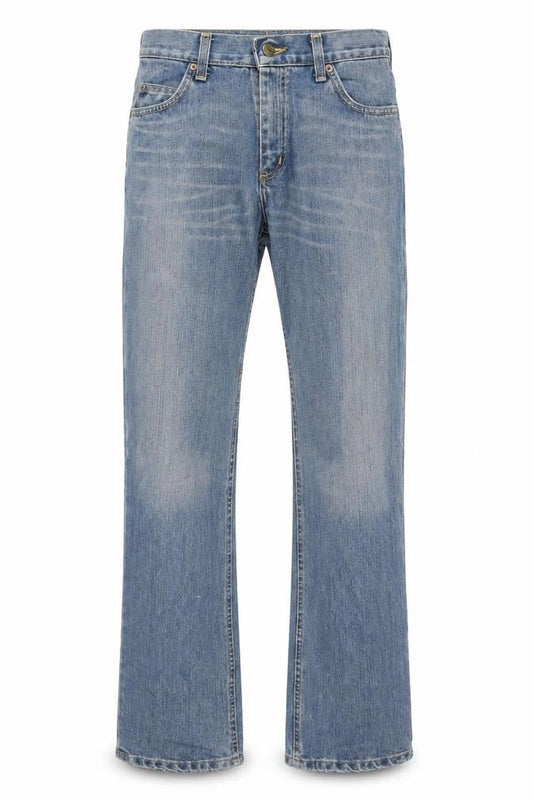 Lee Men's Blue Straight Leg Atlanta Denim Jeans Size 29x32