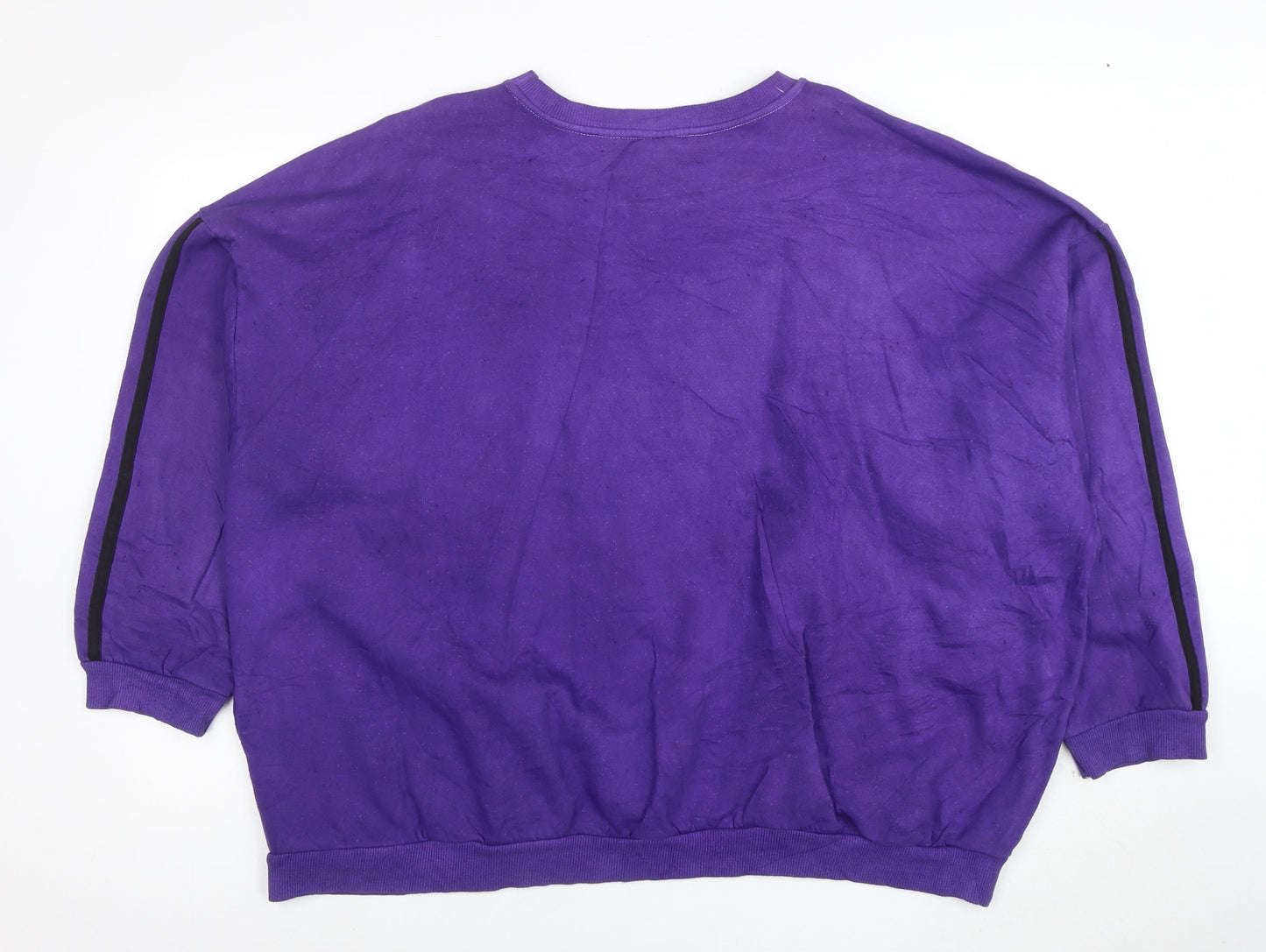 George Women Purple Minnie Mouse 1928 Pullover Sweatshirt XL