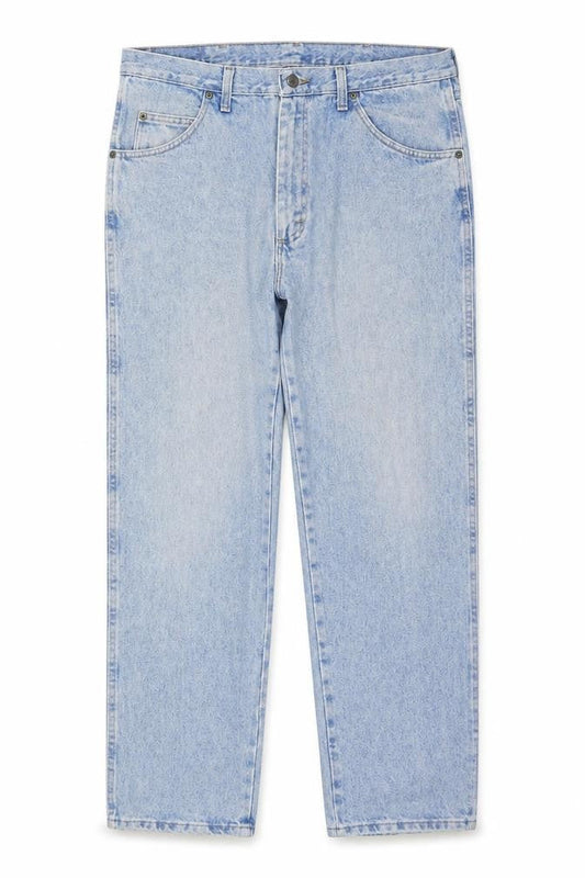 Wrangler Men’s Blue Regular Fit Straight Denim Jeans 38x32