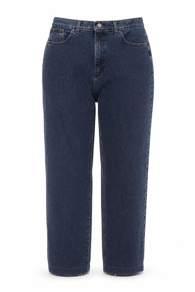 Lee Womens Blue Straight Leg Denim Jeans Size 16 Regular Fit