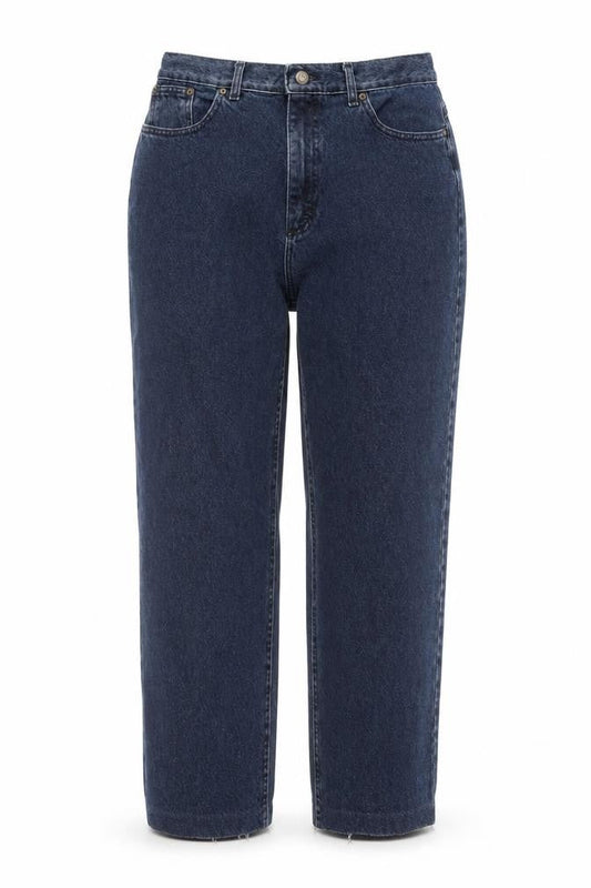 Lee Womens Blue Straight Leg Denim Jeans Size 16 Regular Fit