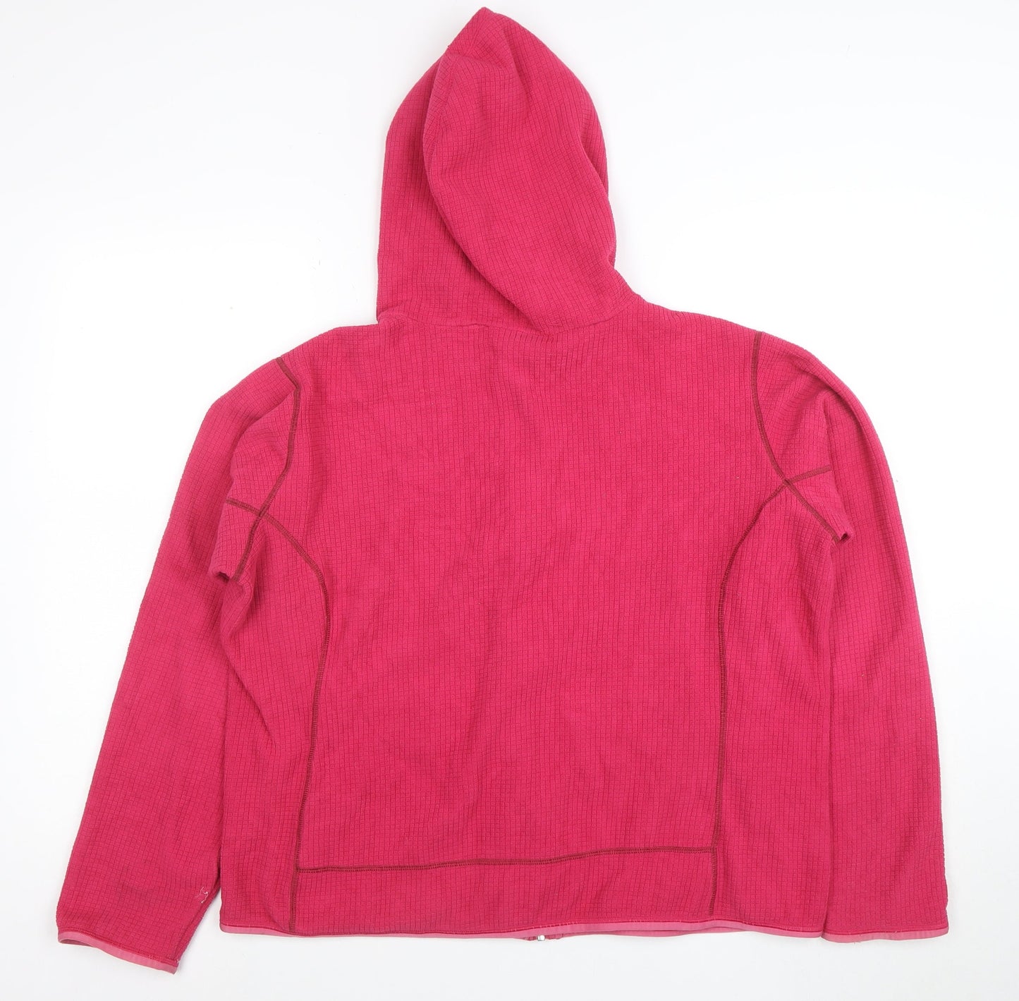 Nike ACG Women’s Pink XL Hooded Full Zip Thermal Fleece Jacket