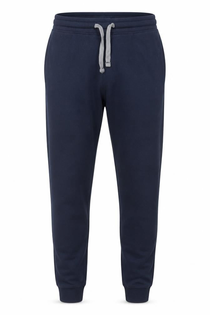 Nautica Men's Blue Jogger Sweatpants S Cotton Blend Tapered Fit