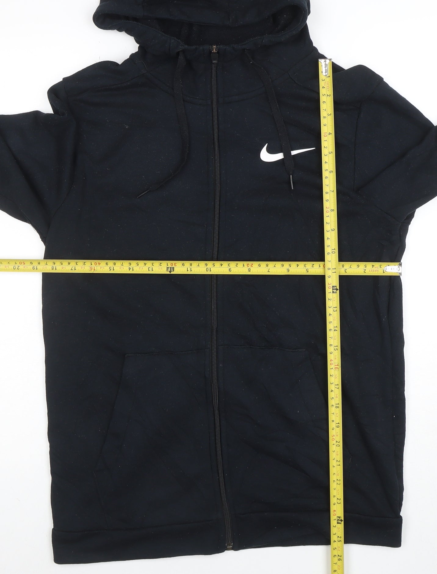Nike Men's Black Dri-Fit Full Zip Hoodie Size S Sportswear