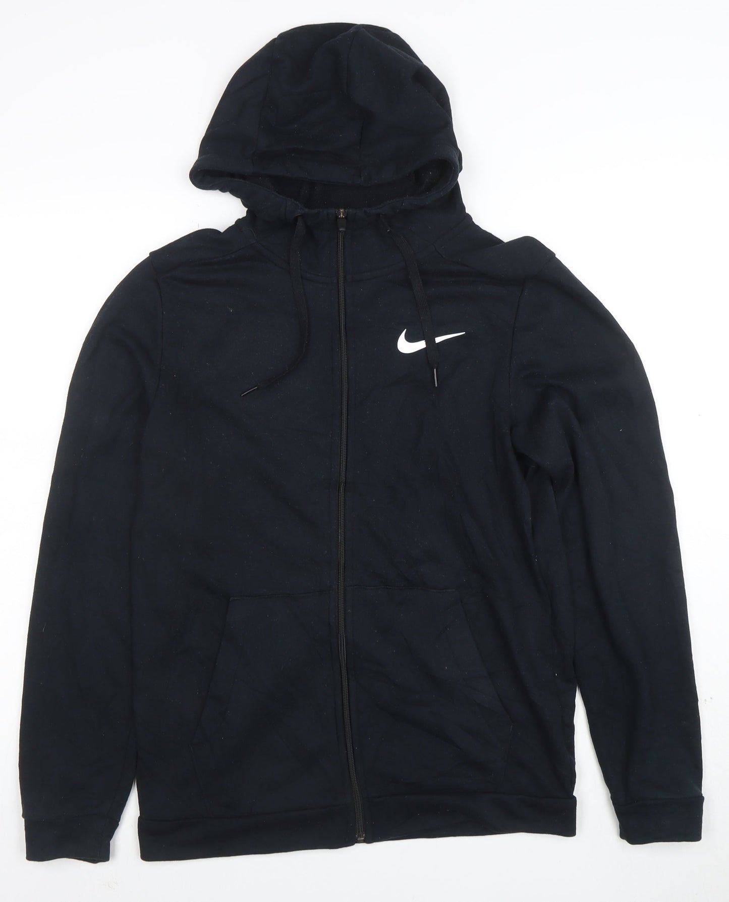 Nike Men's Black Dri-Fit Full Zip Hoodie Size S Sportswear