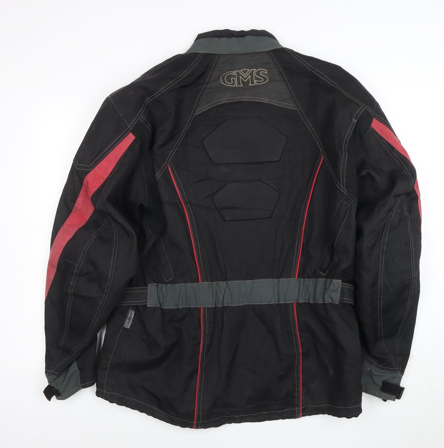 Germas Men’s Black Motorcycle Jacket L Waterproof Windproof Biker Style