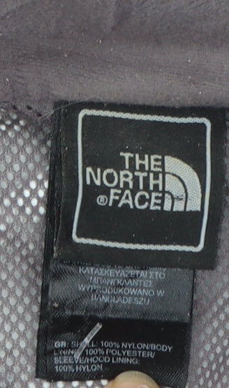 The North Face Women's Blue Waterproof Hooded Rain Coat XL