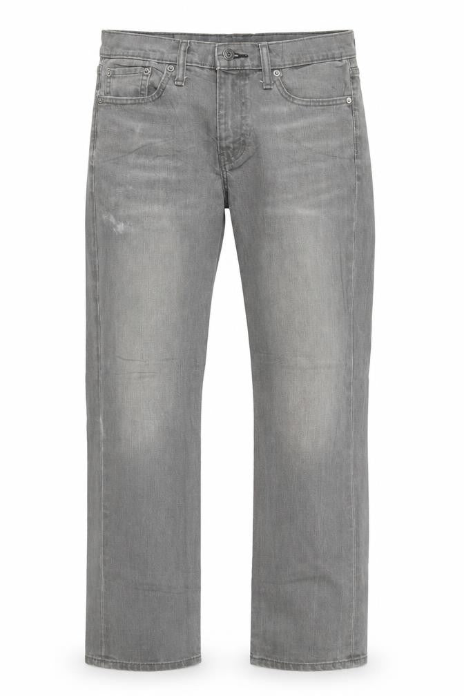 Levi’s 514 Men Grey Straight Regular Fit Denim Jeans W30 L30