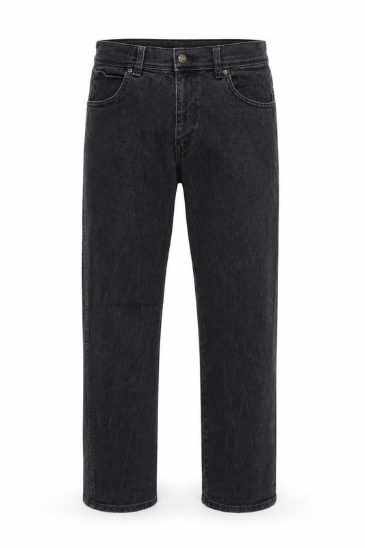 Wrangler Men's Black Regular Fit Straight Jeans W31 L30