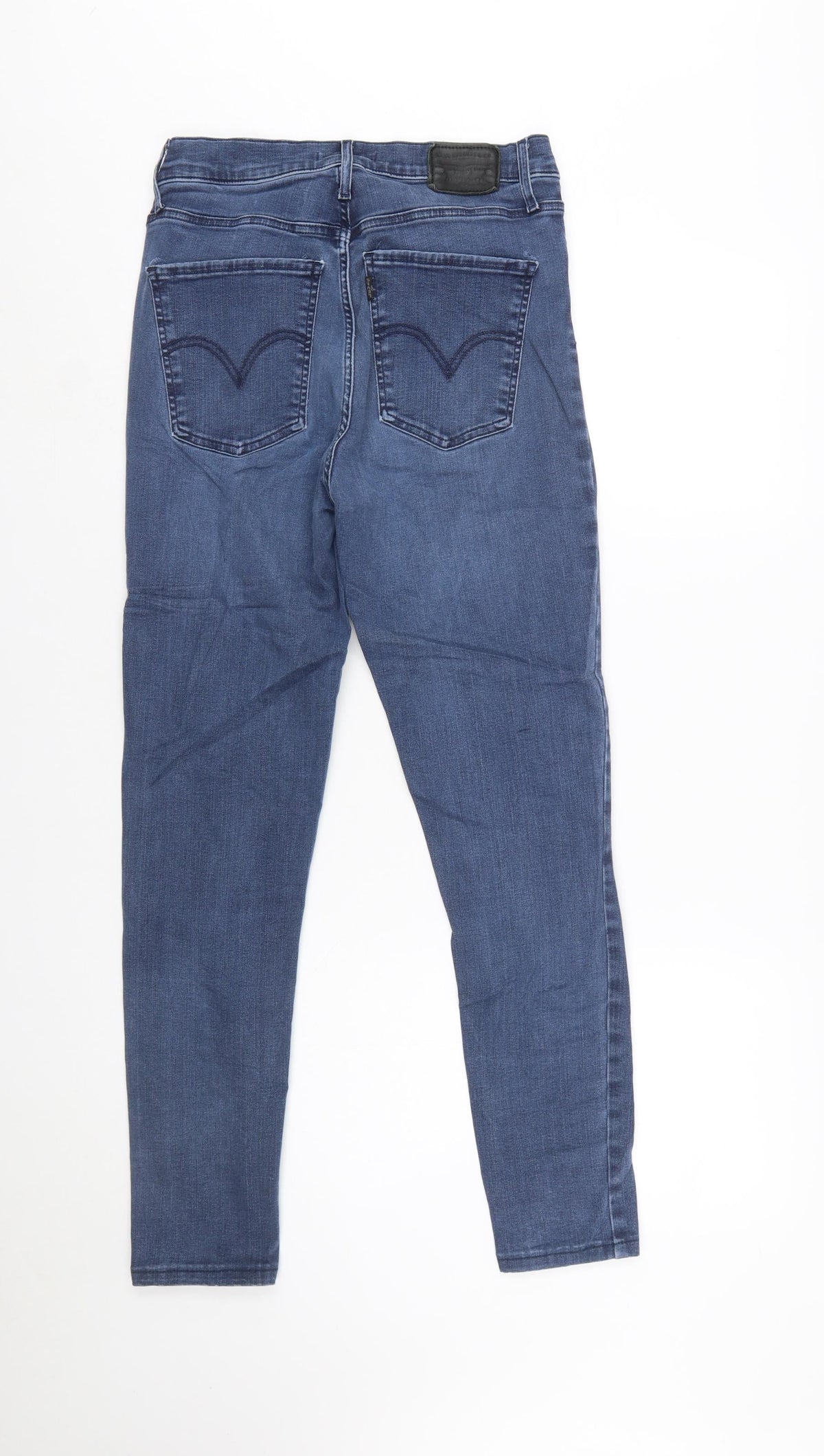 Levi's Women's Blue Mile High Super Skinny Jeans Size 30 High Rise