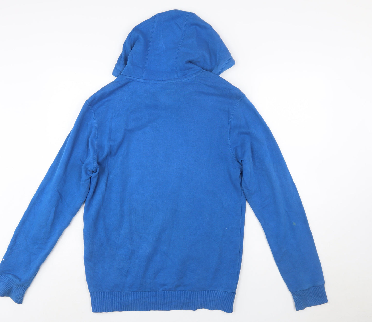 Puma Men Blue Pullover Hoodie Small Regular Fit Sports Style