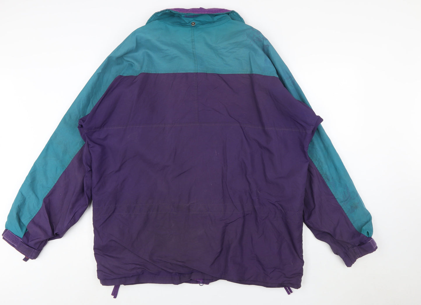 Columbia Mens Multicoloured L Nylon Anorak Jacket Hooded Retro 90s Outdoor