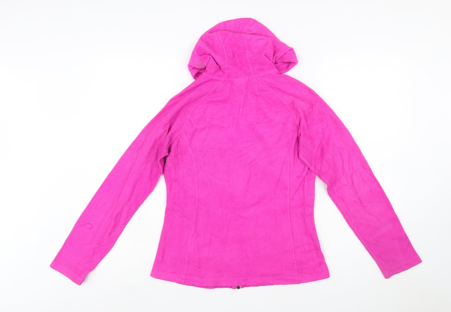The North Face Women's Pink Hooded Fleece Jacket XS