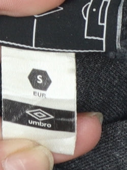 Umbro Men's Grey Pullover Hoodie Small Sports Casual